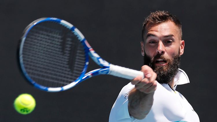 Hat zum Glück keine Symptome: Benoît Paire.
