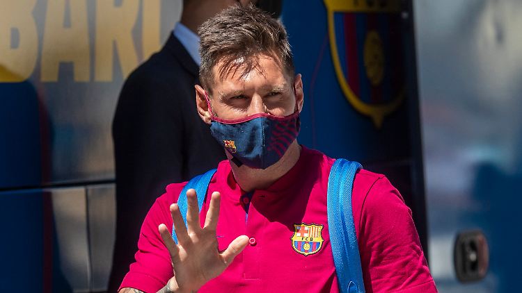 Beim FC Barcelona ist Messi noch nicht wieder aufgetaucht.