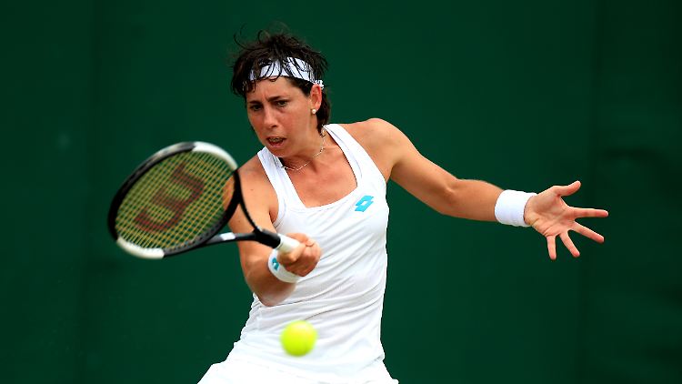 Carla Suarez Navarro im Juli 2019: In Wimbledon schaffte sie es noch einmal unter die letzten 16 beim bedeutendsten Tennisturnier der Welt.