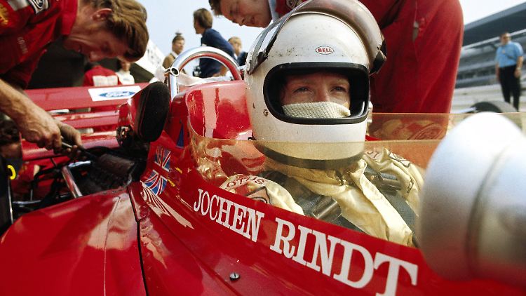 Rindt im Lotus 72.