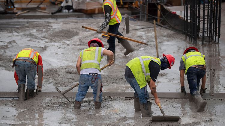 Experten hatten mit knapp einer Million neuer US-Jobs gerechnet. Tatsächlich war es weniger als die Hälfte.