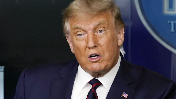 Will keine "gesetzlosen Zonen" in den USA: Präsident Trump.