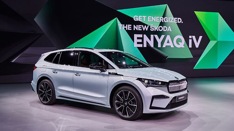 Das erste reine Elektroauto von Skoda ist ein SUV mit dem Namen Enyaq.
