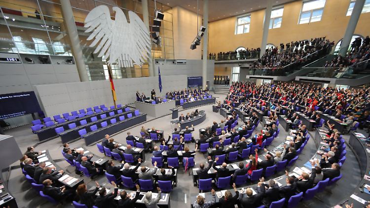 Die konstituierende Sitzung des 19. Deutschen Bundestages am 24. Oktober 2017.