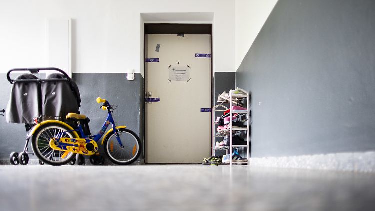 Die Kinder starben in der Wohnung, in der sie mit ihrer Mutter lebten.