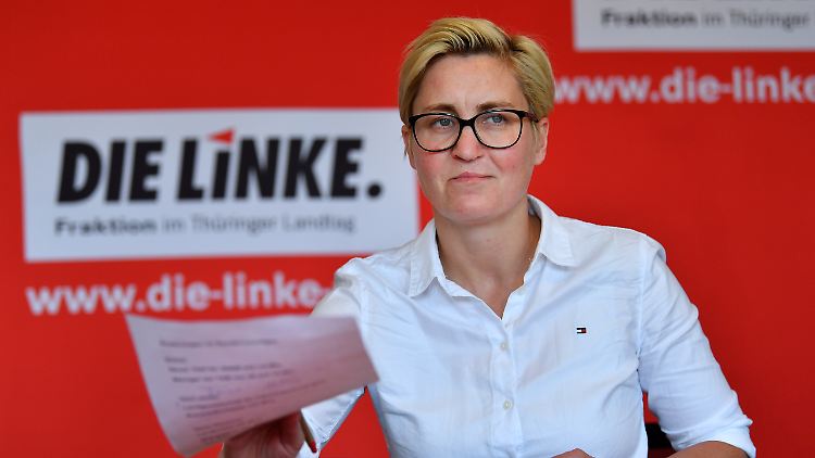 Susanne Hennig-Wellsow sitzt seit 2004 im Thüringer Landtag.