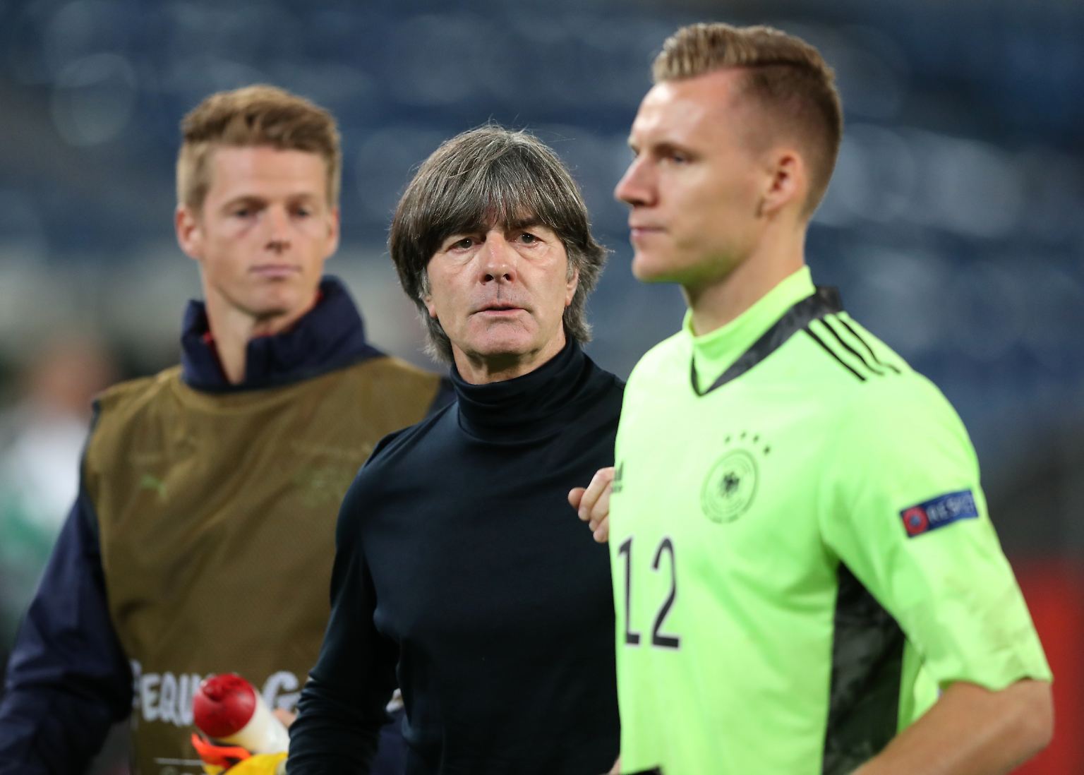 Bundestrainer Joachim Löw schickt zum zweiten Nations-League-Spiel eine leicht veränderte Mannschaft aufs Feld in Basel. Torwart Bernd Leno ist dabei ...