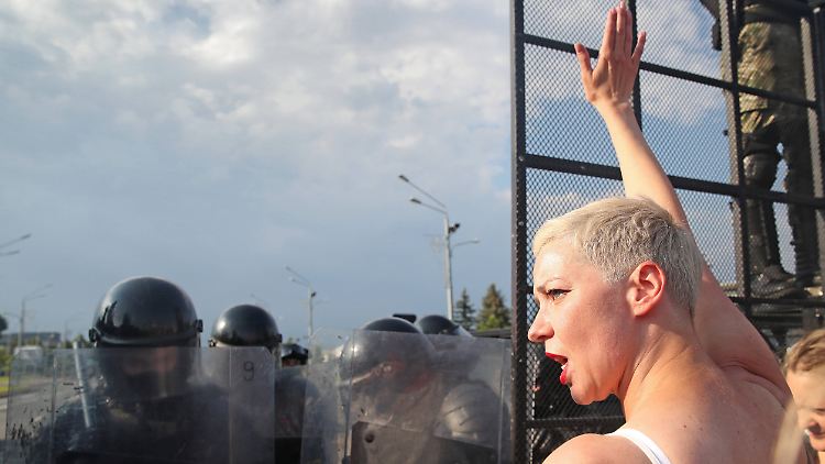 Kolesnikowa ist eine der wichtigsten Figuren des belarussischen Protestes.