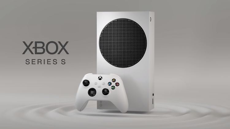 Komplett digital - die neue Xbox S. arbeitet mit dem Microsoft Cloud-Dienst.