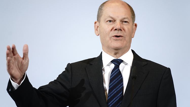 Corona leert ihm die Taschen: Finanzminister Scholz. 