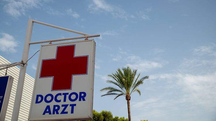 Arztpraxis in Palma: 23.000 Menschen müssen auf der Insel wieder in den Lockdown.