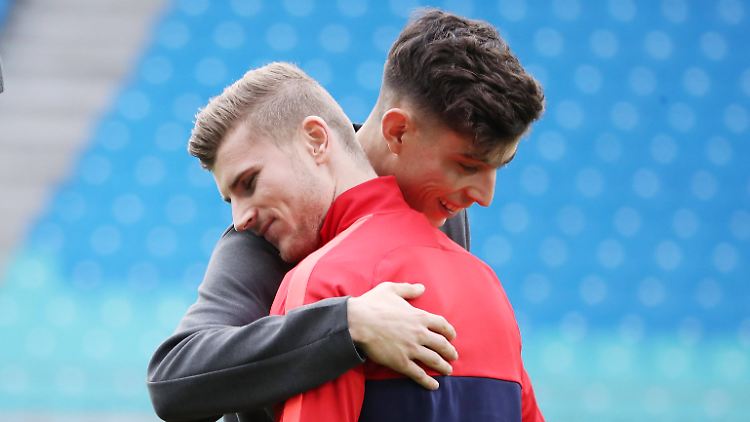 Die neue deutsche Antriebswelle des FC Chelsea: Timo Werner und Kai Havertz.