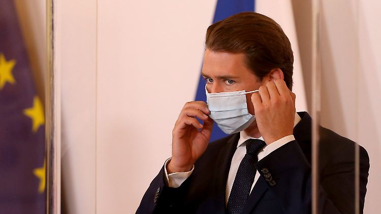 Kanzler Kurz zieht die Konsequenz aus dem Anstieg der Neuinfektionen.