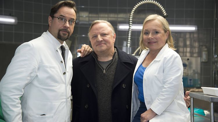 Seit 2002 ein Team: Jan Josef Liefers, Axel Prahl und Christine Urspruch.