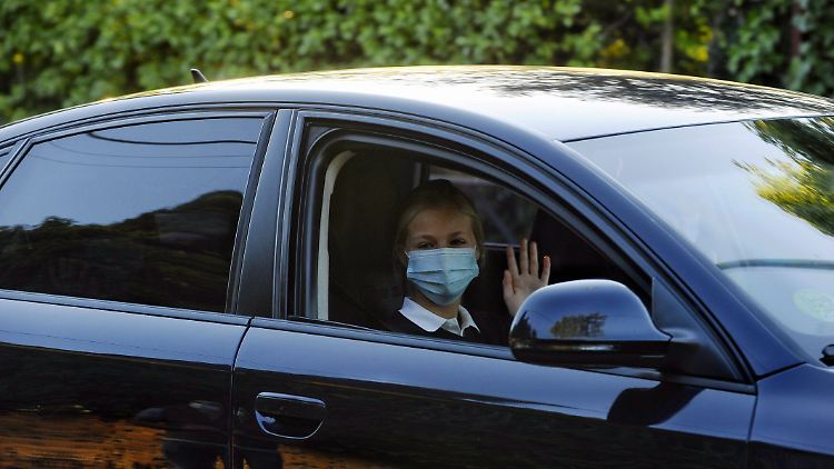 Kronprinzessin Leonor muss für zwei Wochen in Quarantäne.