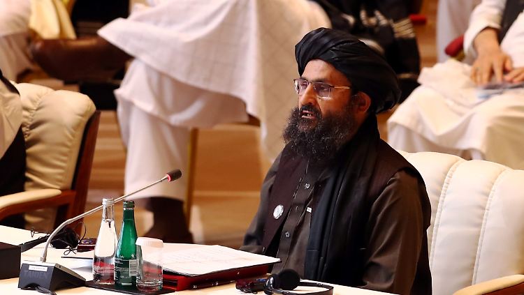 Vertreter der Taliban in Doha.