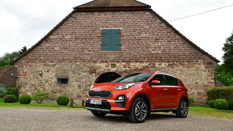 Der Kia Sportage gehört optisch zu den eigenwilligsten SUV im Kompaktsegment.