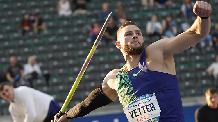 Warf mal wieder am weitesten: Speer-Champ Johannes Vetter.