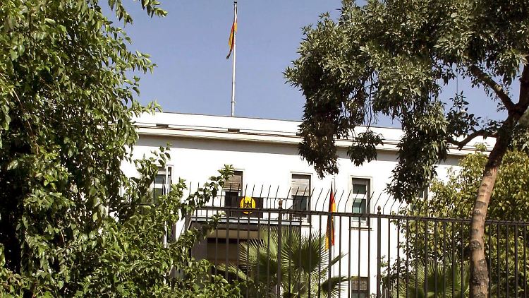 Deutsche Botschaft in Teheran.