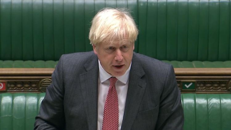 Johnson verteidigte seine Haltung gegenüber der EU im Parlament.