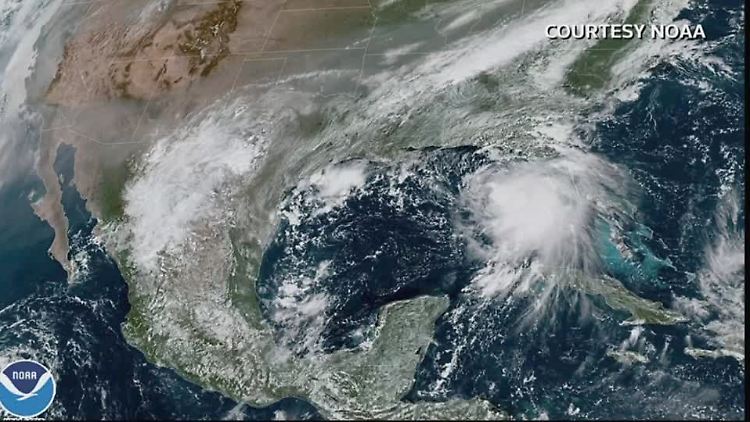 Auf "Laura" folgt "Sally": Die USA erwarten den nächsten Hurrikan.