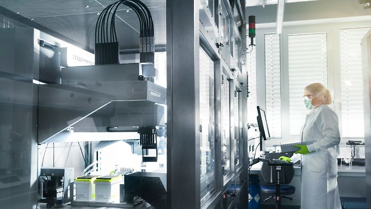 Biontech hat den Zulassungsprozess für einen Corona-Impfstoff gestartet.
