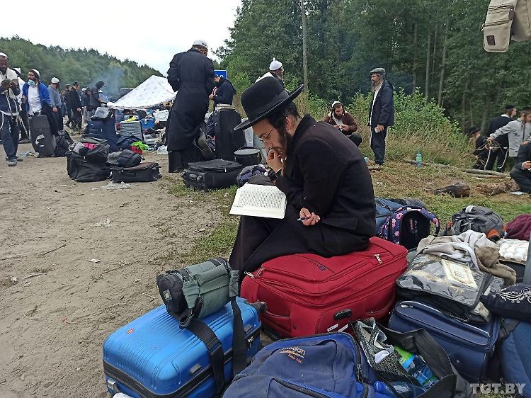 Kiew lässt Hunderte ultraorthodoxe Juden nicht einreisen - die Grenzen sind seit Ende August dicht.
