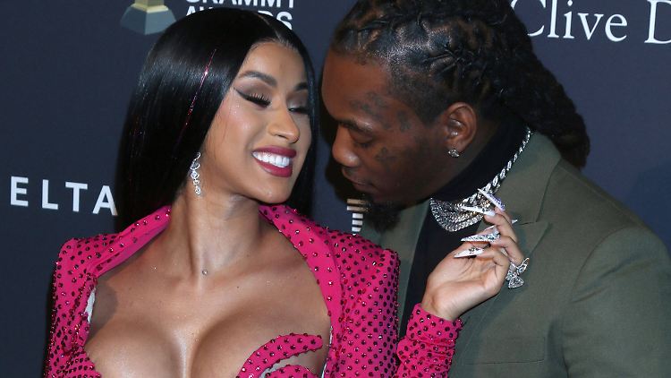 Waren für ihre innigen Auftritte bekannt: Rapper-Ehepaar Cardi B und Offset. 