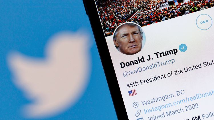 Trump stellt sich in seiner Wahlkampagne als Vertreter von Recht und Ordnung dar.