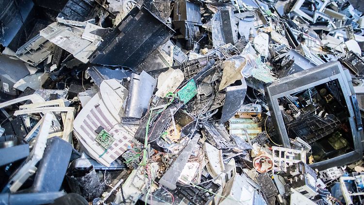 Elektroabfall gehört nicht in den Hausmüll.
