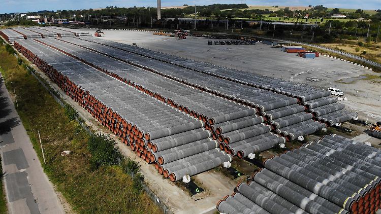 Derzeit ruht der Bau der 1230 Kilometer langen Gasleitung.