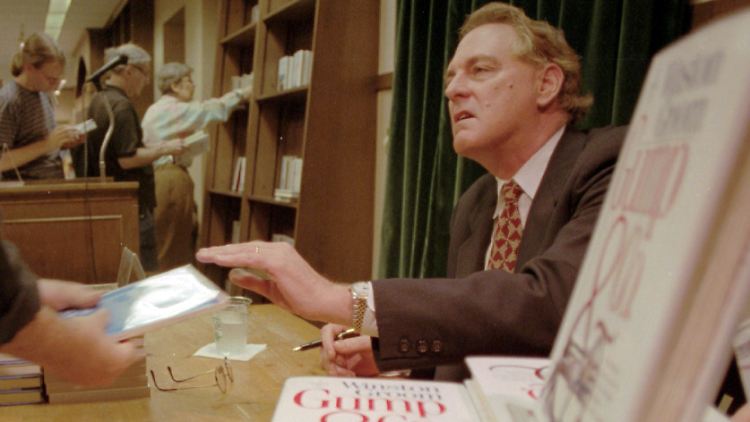 Winston Groom 1995 - kurz nachdem "Forrest Gump" ins Kino gekommen war.