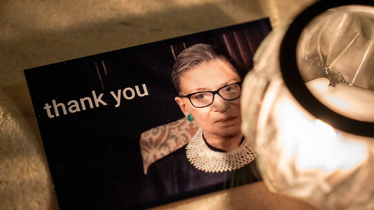 Nur wenige Stunden nach ihrem Tod ist um die Nachfolge von Ruth Bader Ginsburg ein politischer Kampf entbrannt.