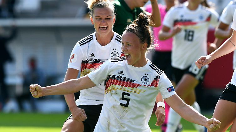 Marina Hegering bringt ihr Team früh in Führung.