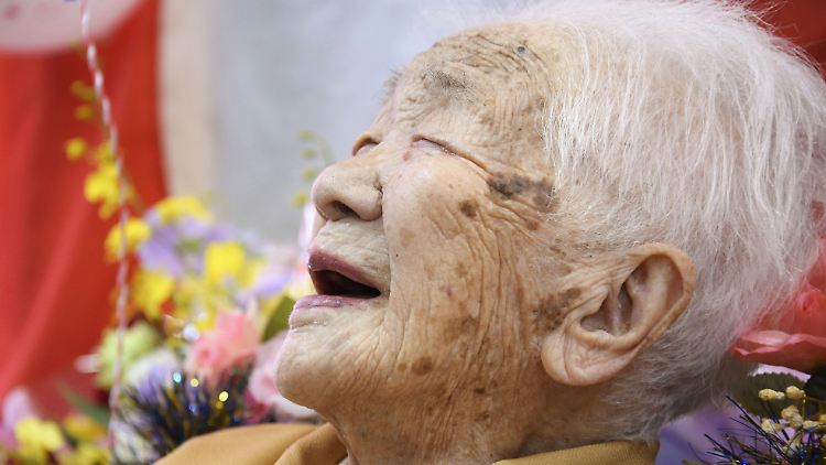 Die 117-Jährige Kane Tanaka heiratete im Jahr 1922.