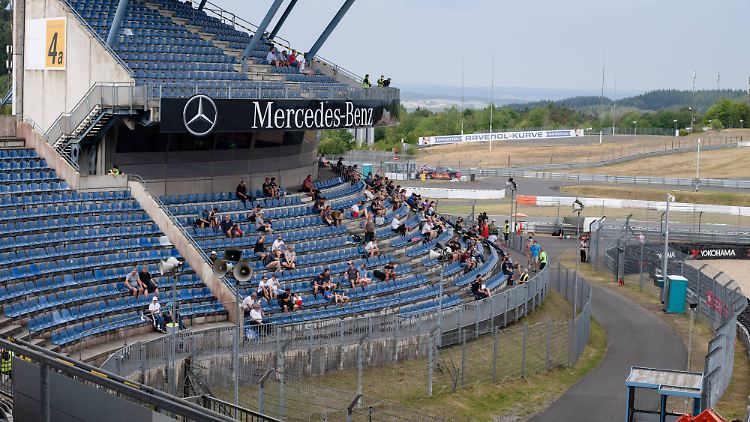 So ähnlich wird es wohl auch zur Formel 1 am Nürburgring aussehen.