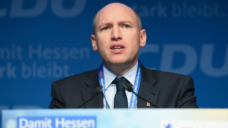 Manfred Pentz (CDU), Generalsekretär der CDU Hessen. Foto: Arne Dedert/dpa/Archivbild
