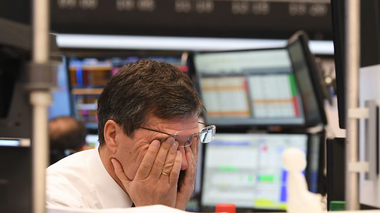 Trübe Aussichten an der Frankfurter Börse.