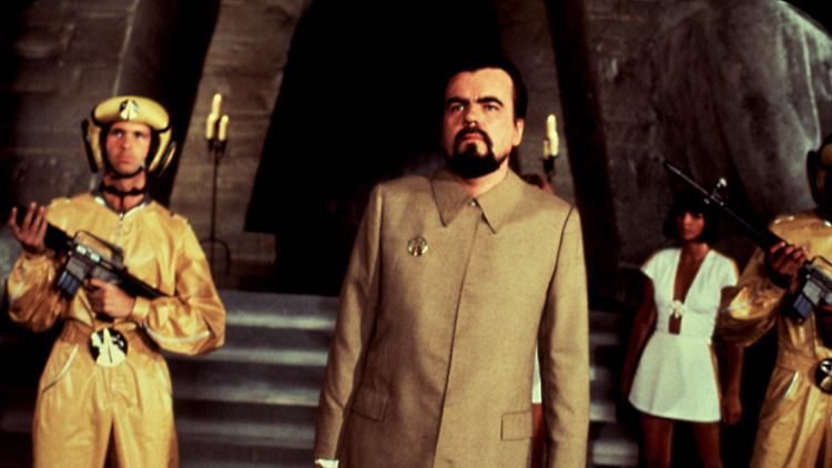 Michael Lonsdale in seiner Rolle als Hugo Drax im Bond-Streifen "Moonraker".