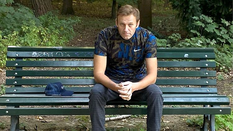 Mit diesem Foto meldet sich Alexej Nawalny bei Instagram nach seiner Entlassung zurück.