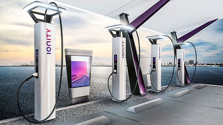 E-Ladesäulen müssen auffallen. Die von Ionity machen das.