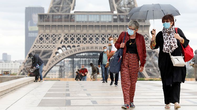 In Frankreich steigen die Fallzahlen derzeit rapide an.