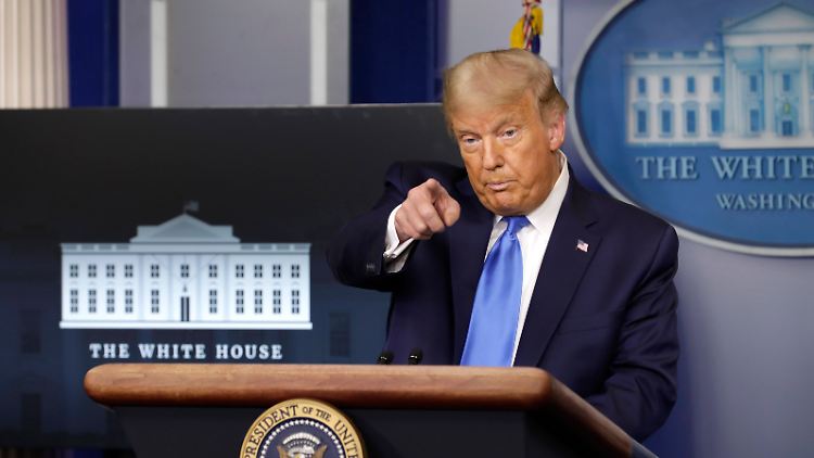 Ansichten Donald Trumps: Nur Wahlmanipulation kann ihn stoppen.