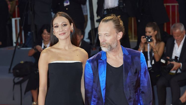 Dajana Roncione und Thom Yorke sind seit drei Jahren ein Paar.