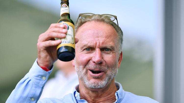 Zum Geburtstag geht auch ein Bierchen.