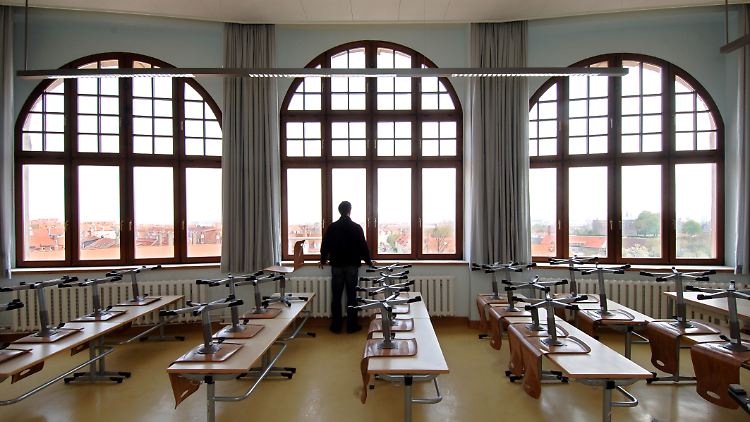 Ein Paradies für Stoßlüfter: Das Gutenberg-Gymnasium in Erfurt. 