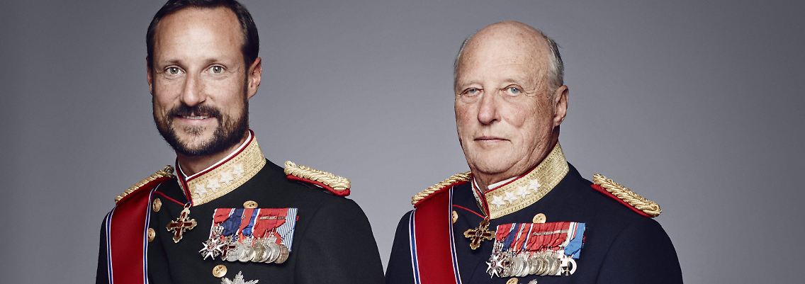 Haakon und sein Vater, König Harald V.