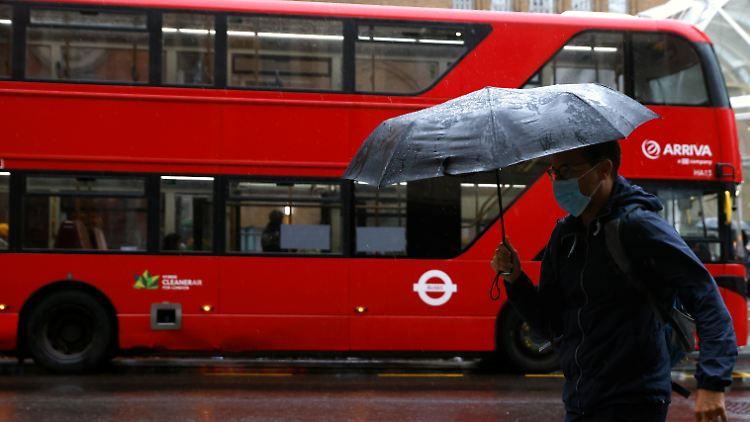 Trübe Aussichten in London: Steigende Infektionen beunruhigen die britische Regierung. 