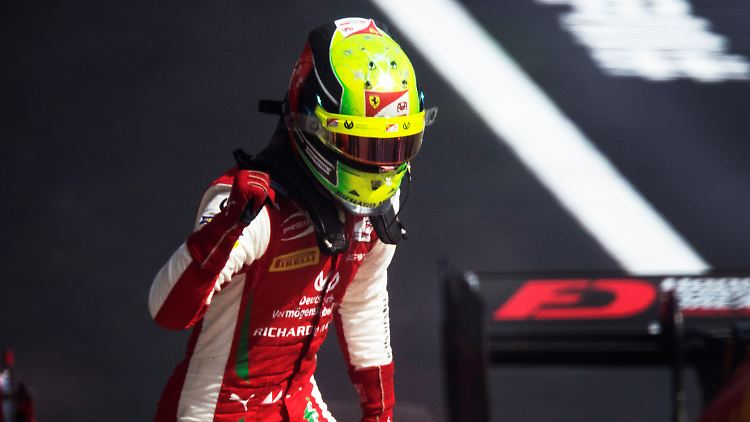 Glänzend in Form: Mick Schumacher.