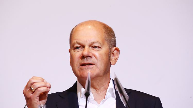 Kanzlerkandidat Scholz will höhere Steuern für höhere Gehälter.